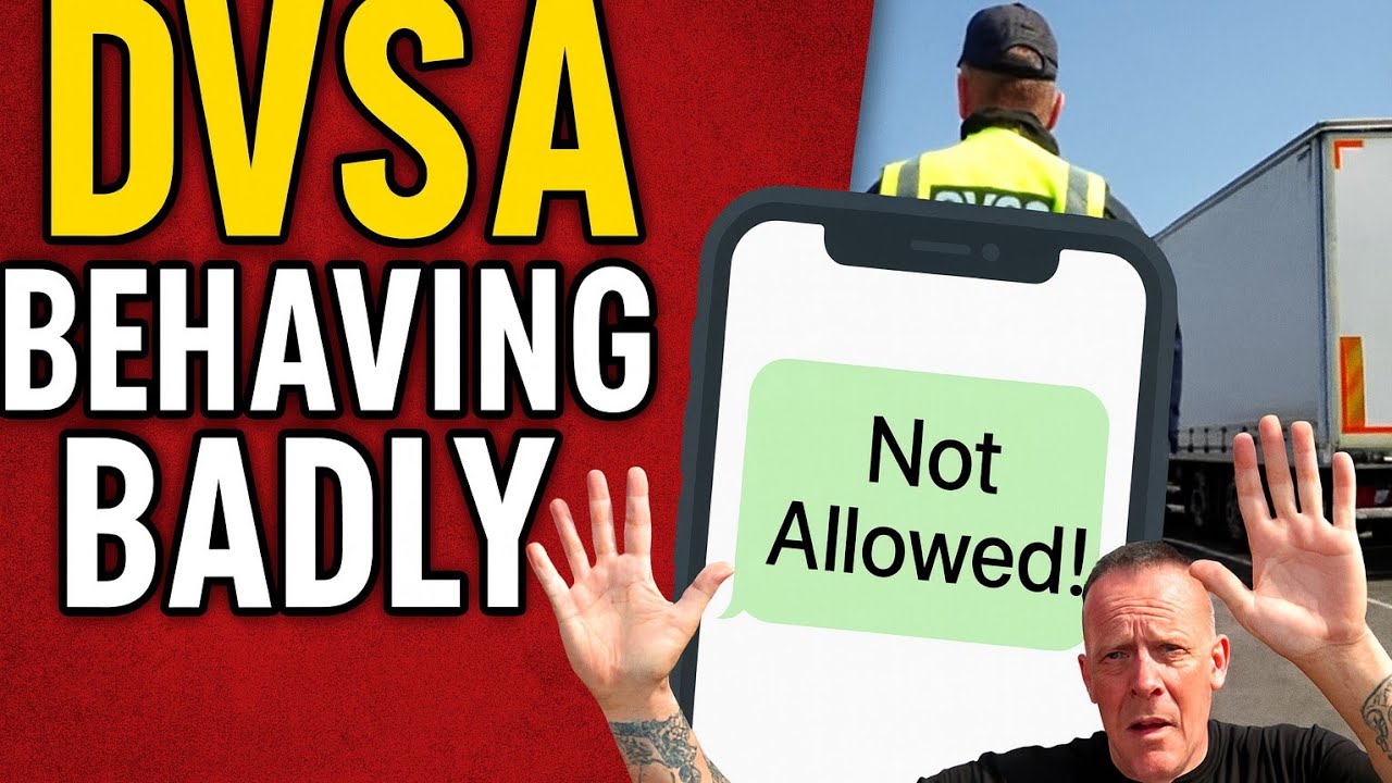 DVSA ведет себя плохо