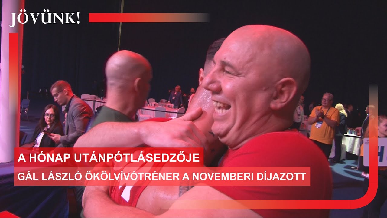 Gál László ökölvívótréner a novemberi díjazott 🥊 A HÓNAP UTÁNPÓTLÁSEDZŐJE