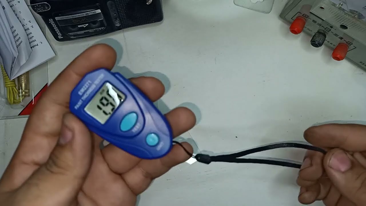 أفضل طريقة للكشف علي دهان السيارة | car paint thickness Tester