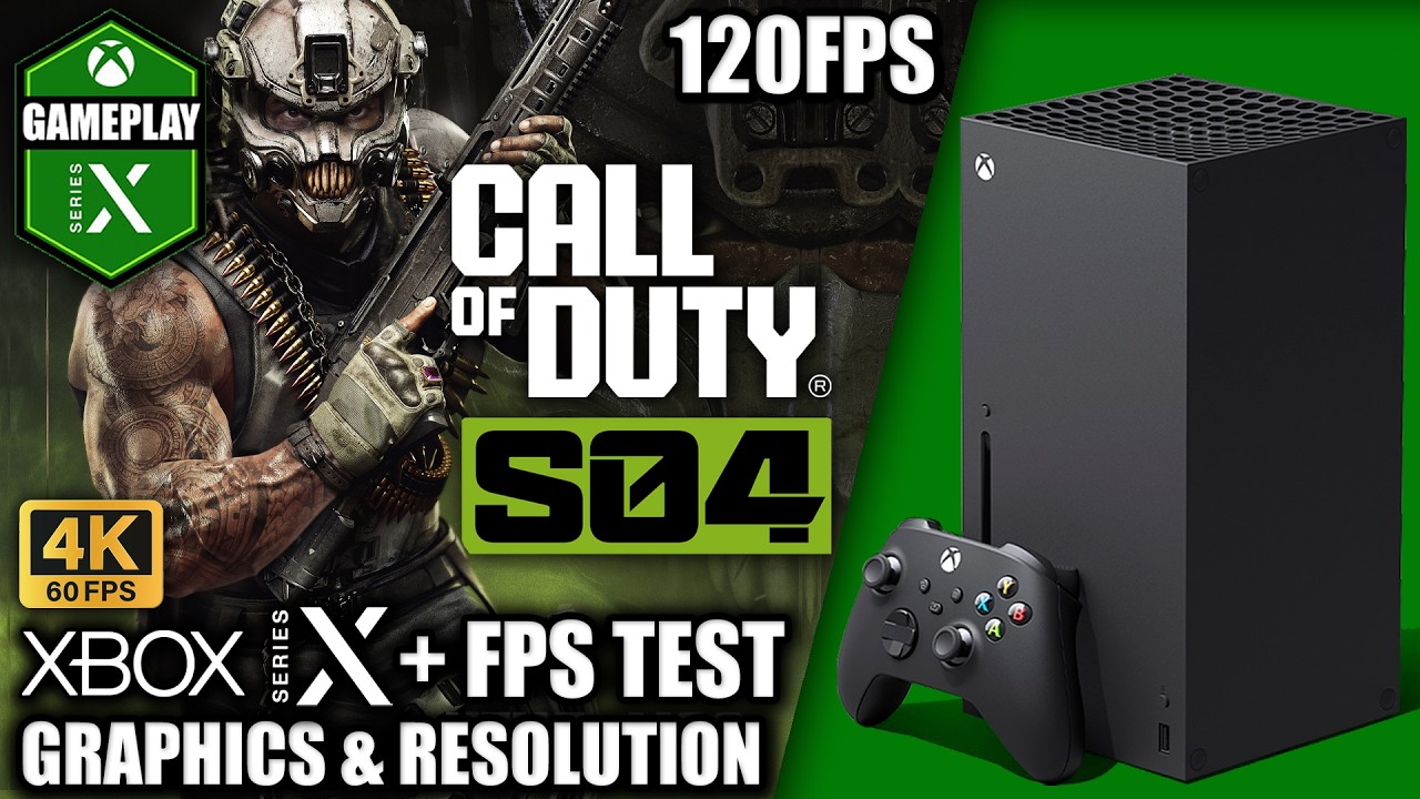 COD Black Ops 7/Warzone: Season 4 - Xbox Series X Gameplay + FPS Test