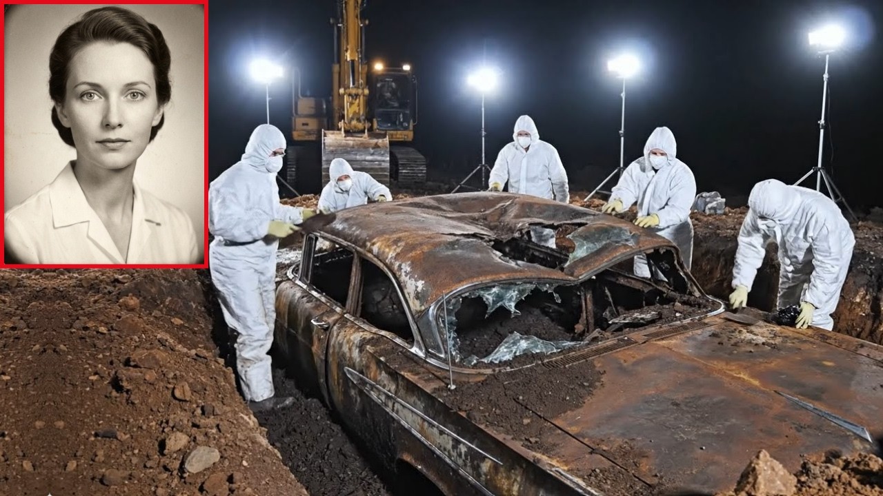 Обычный демонтаж пола в сарае — пока экскаватор не наткнулся на нечто, что раскрыло тайну исчезно...