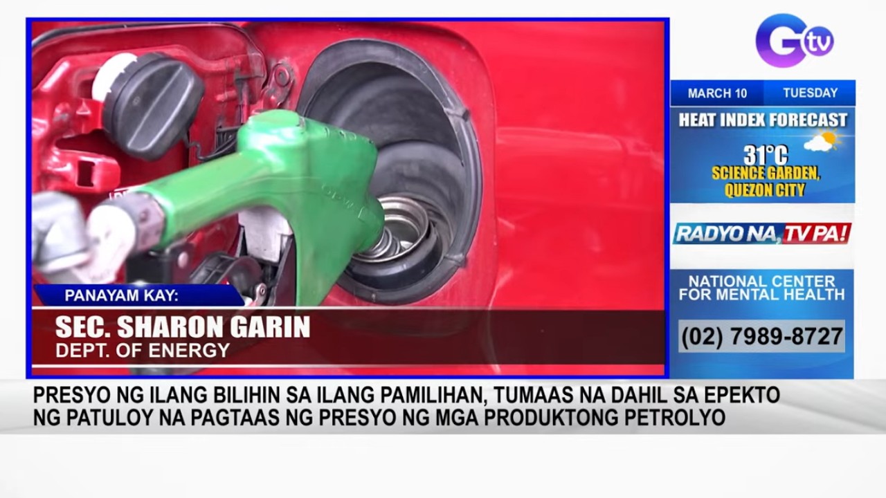 Reserbang langis ng Pilipinas, aabot pa ng 57 na araw