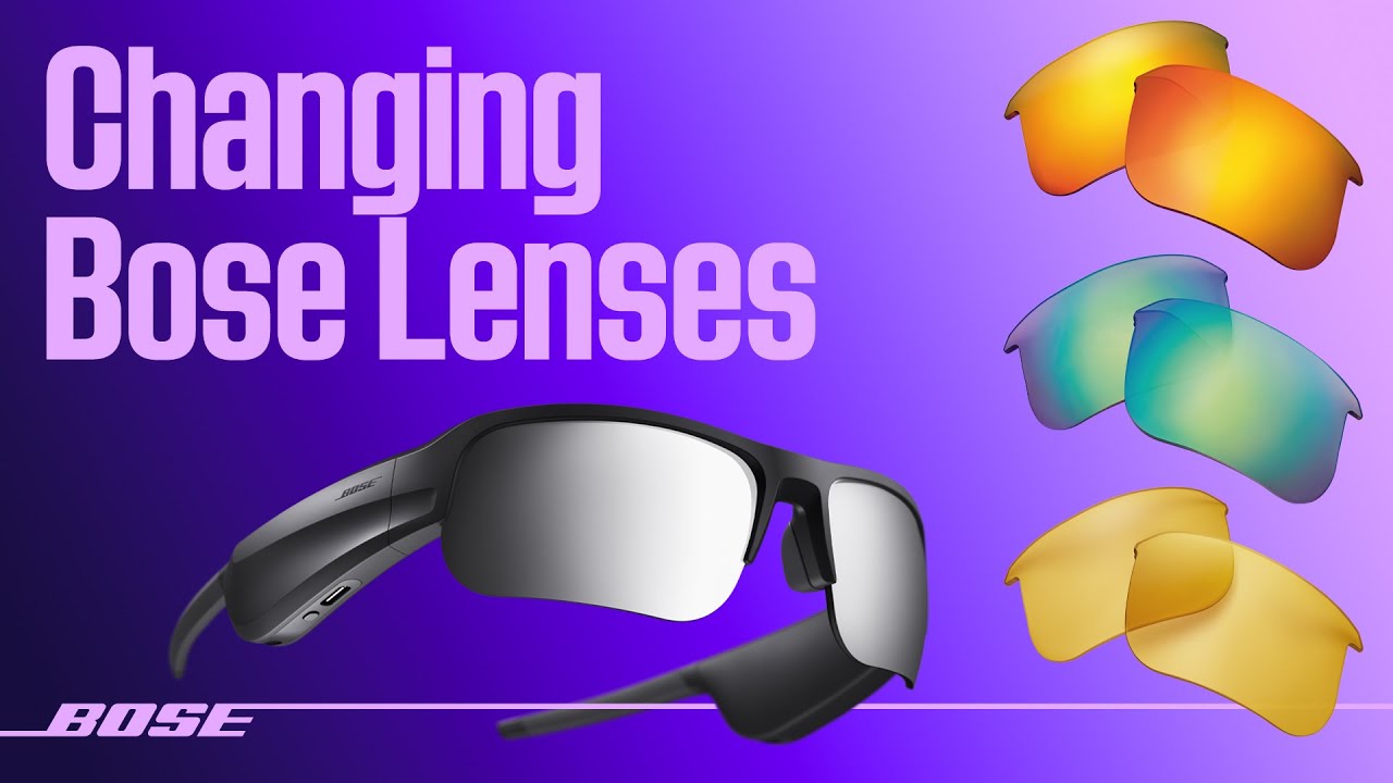 Bose Frames Tempo – смена линз Bose