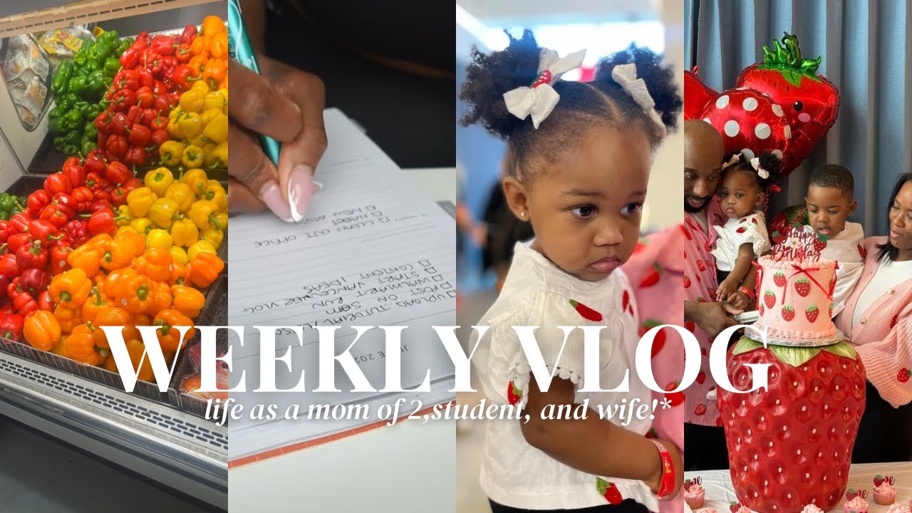VLOG: Everlys 1st Birthday + Anti-Inflammatory diet + No spend challenge + Q1 Goals!
