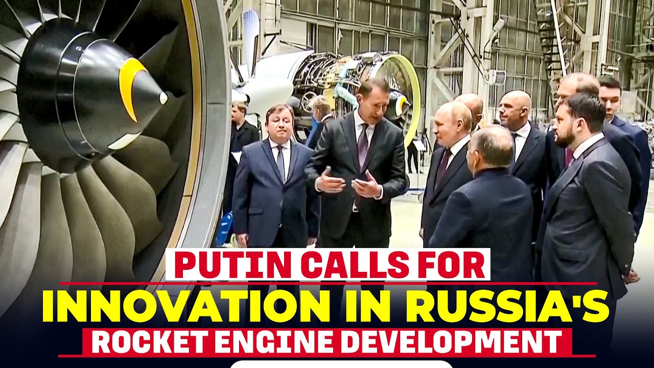 Putin urges Russia's aerospace industry to develop rocket engines |Russia-Ukraine War|Samara, Russia