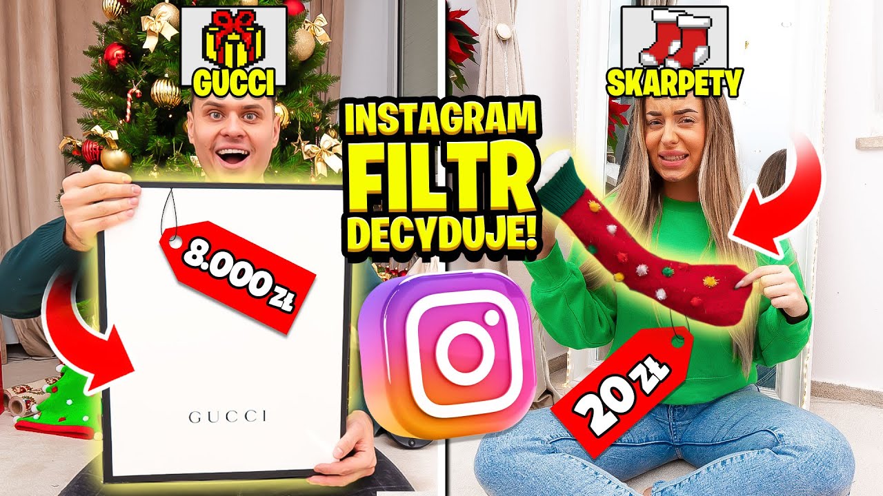 FILTR DECYDUJE o  NASZYCH PREZENTACH na ŚWIĘTA *zbankrutowałam*