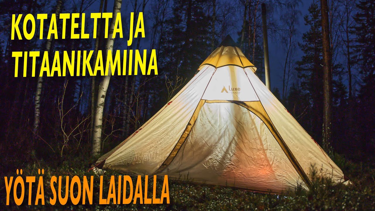 Kotateltta ja Titaanikamiina - Syksy yö suon laidalla.