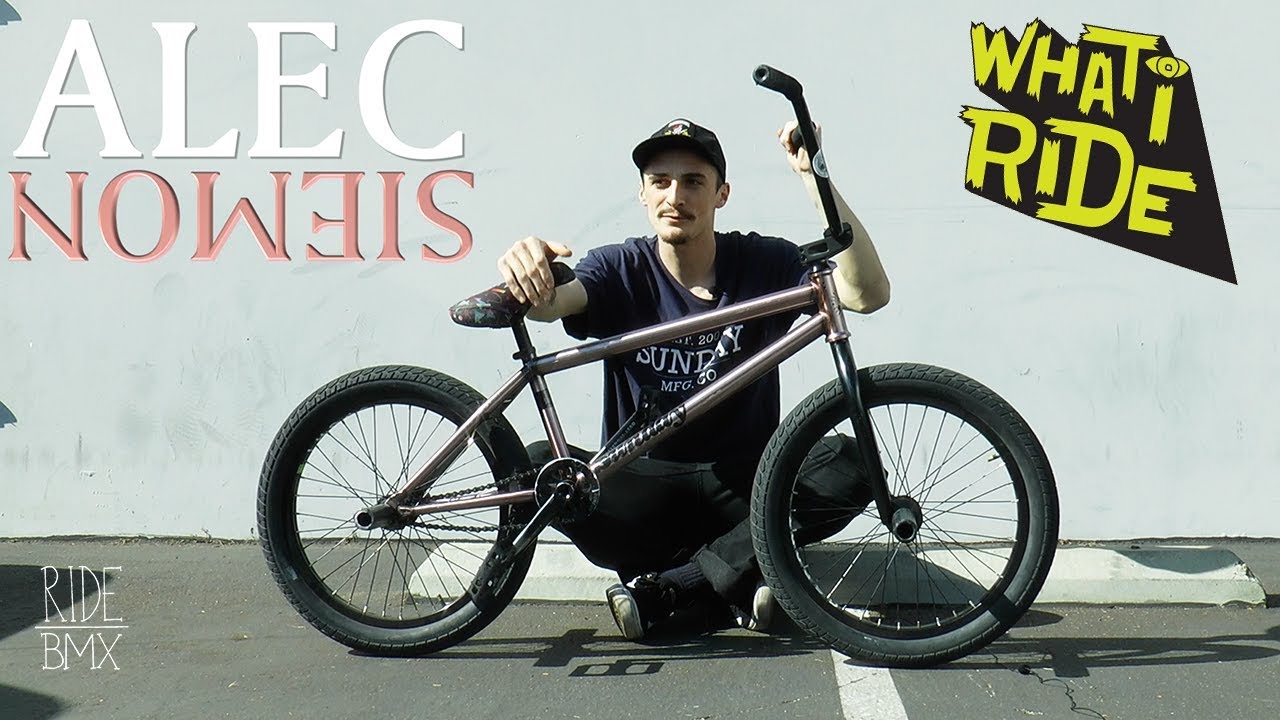 ALEC SIEMON - WHAT I RIDE (BMX BIKE CHECK)
