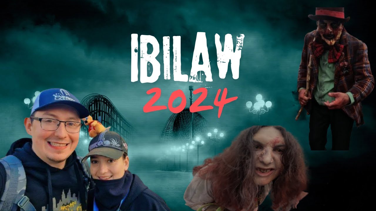 Vlog WALIBI BELGIUM HALLOWEEN 2024  : un event IBILAW réussi ? 🎃