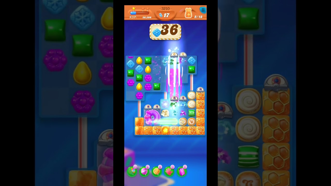 【Candy Crush Soda】Level3209,3210,3211【キャンディクラッシュソーダ】