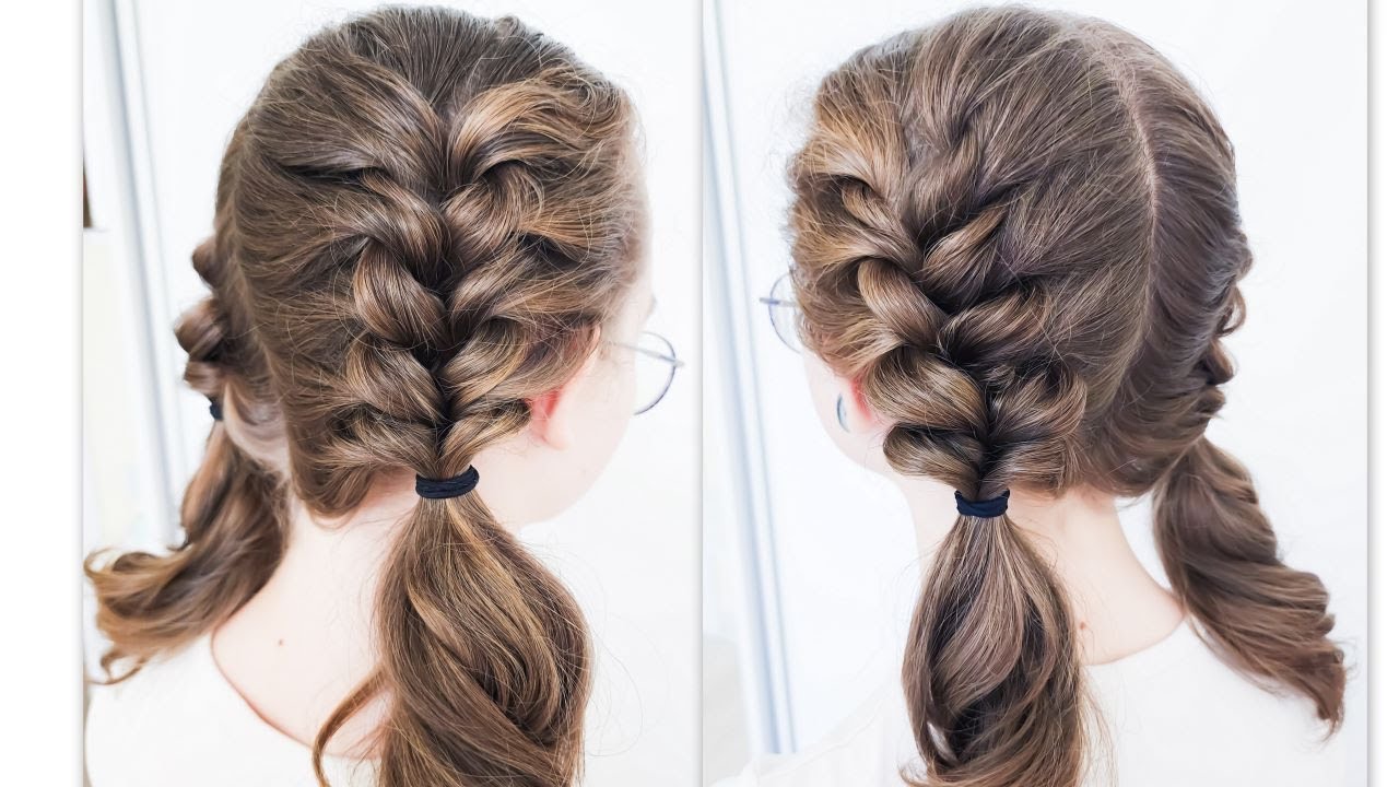 Unusual, but easy and beautiful braid! You need to try braiding it!