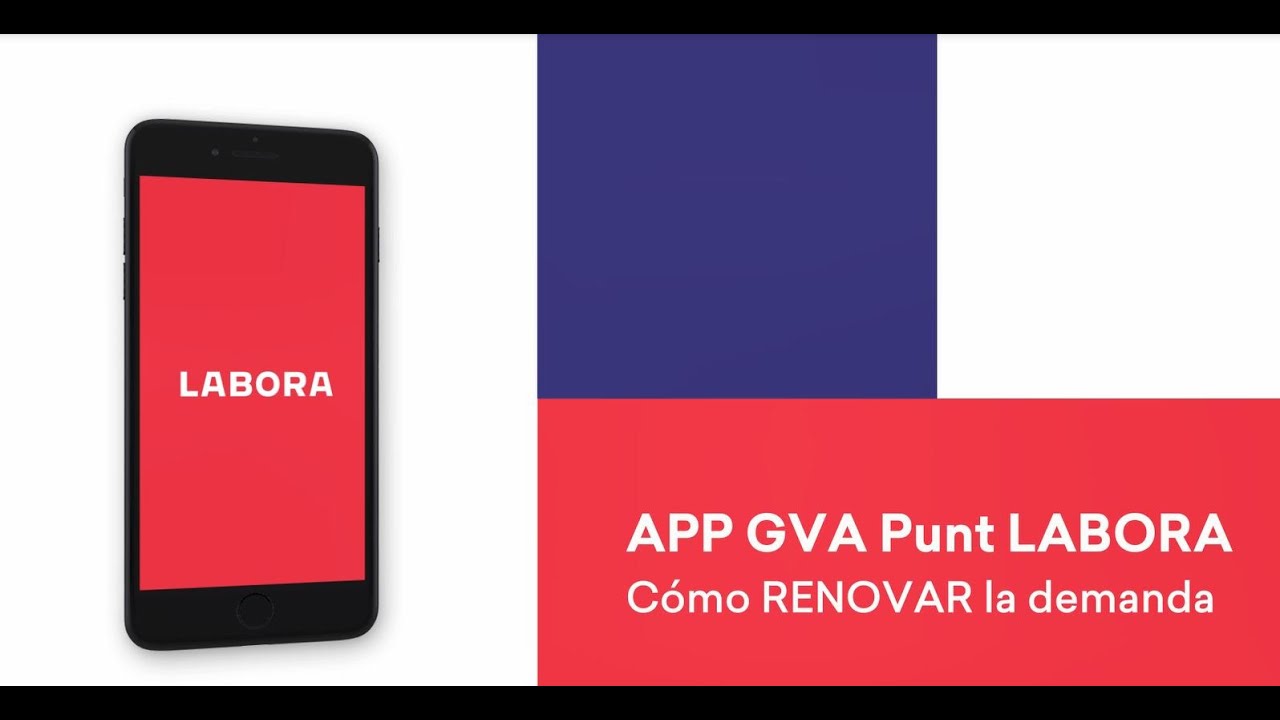 &iquest;C&oacute;mo RENOVAR la DEMANDA de EMPLEO? | Tutorial APP | LABORA