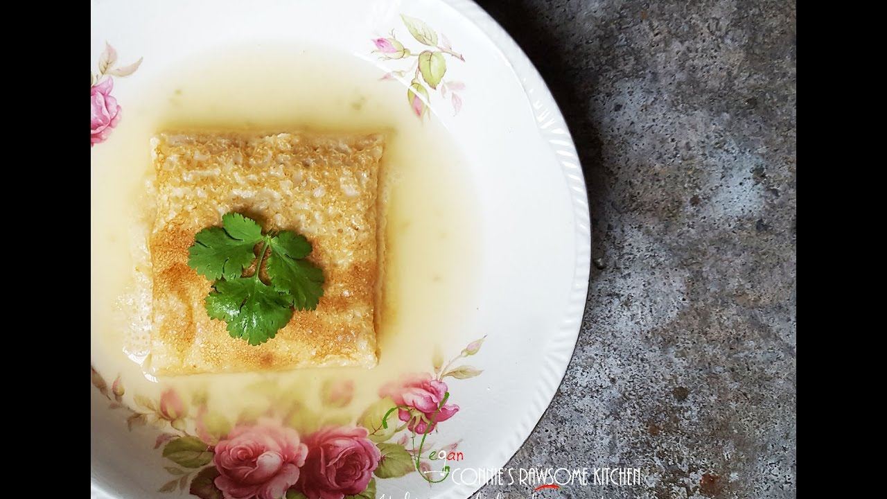 CRESPELLE 'MBUSSE - UMIDO - VEGAN CREPES IN BROTH | Connie's RAWsome kitchen