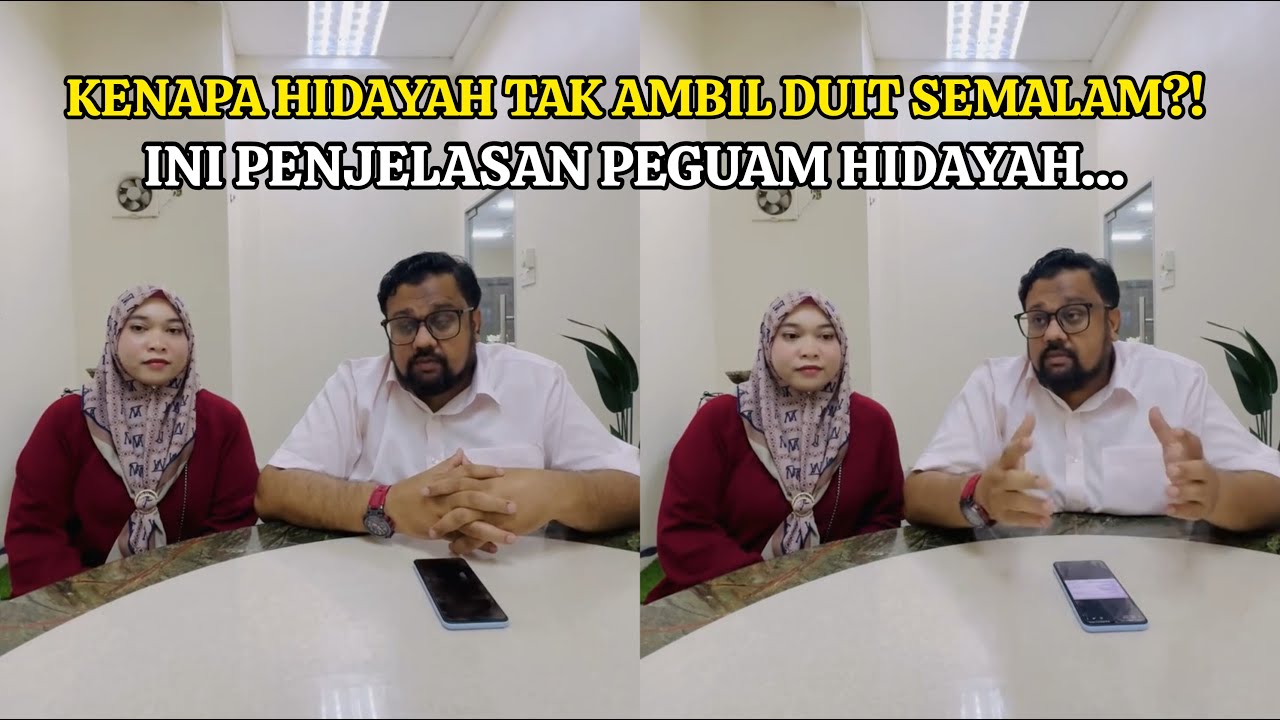 PEGUAM JELASKAN MENGAPA HIDAYAH TIDAK AMBIL WANG DARI ALI PUTEH SEMALAM