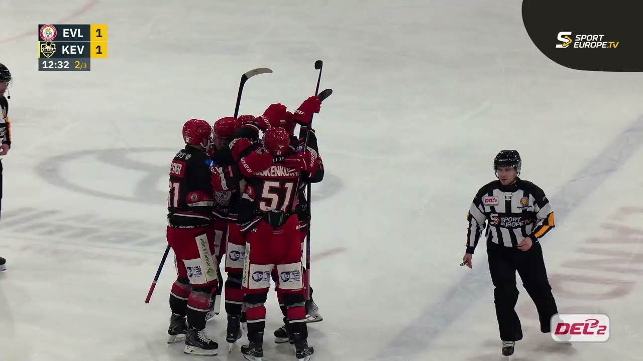 EV Landshut vs Krefeld Pinguine (12.10.2025) – Game Highlights