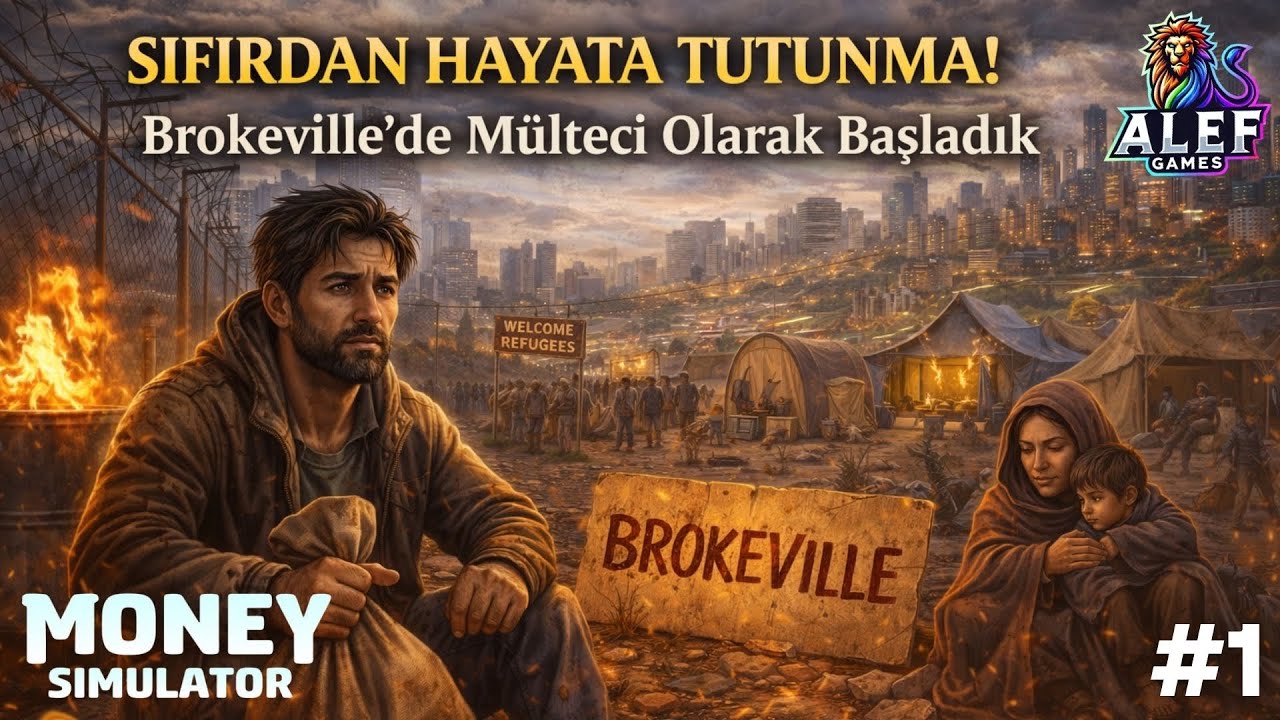 SIFIRDAN HAYATA TUTUNMA! Brokeville’de Mülteci Olarak Başladık | Bölüm 1