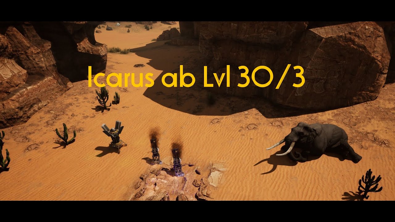 Icarus Gameplay, Base - Building   -  #30/3 Heute .... Exoten abbauen