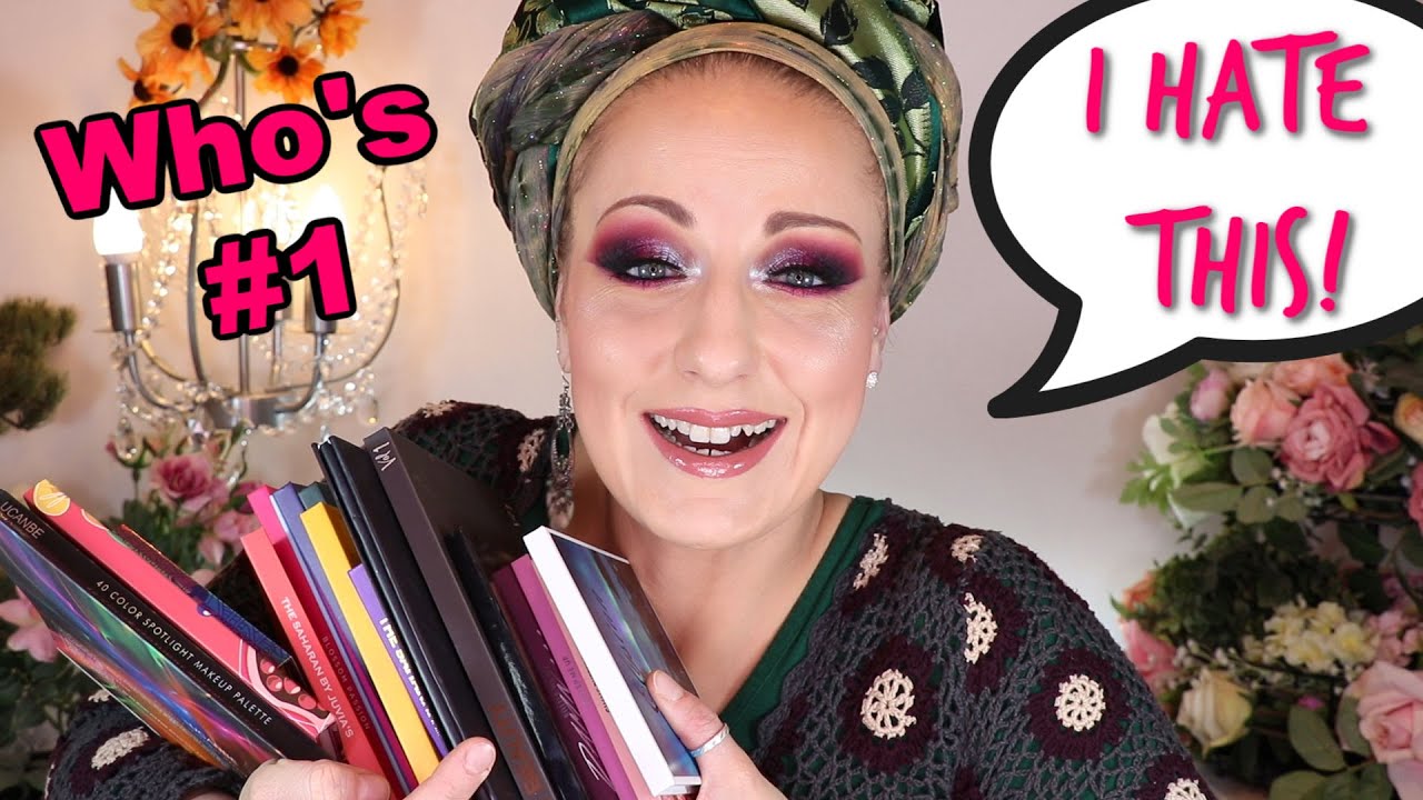 Ranking My Latest Eyeshadow Palettes | Yikes ... This is hard 😅