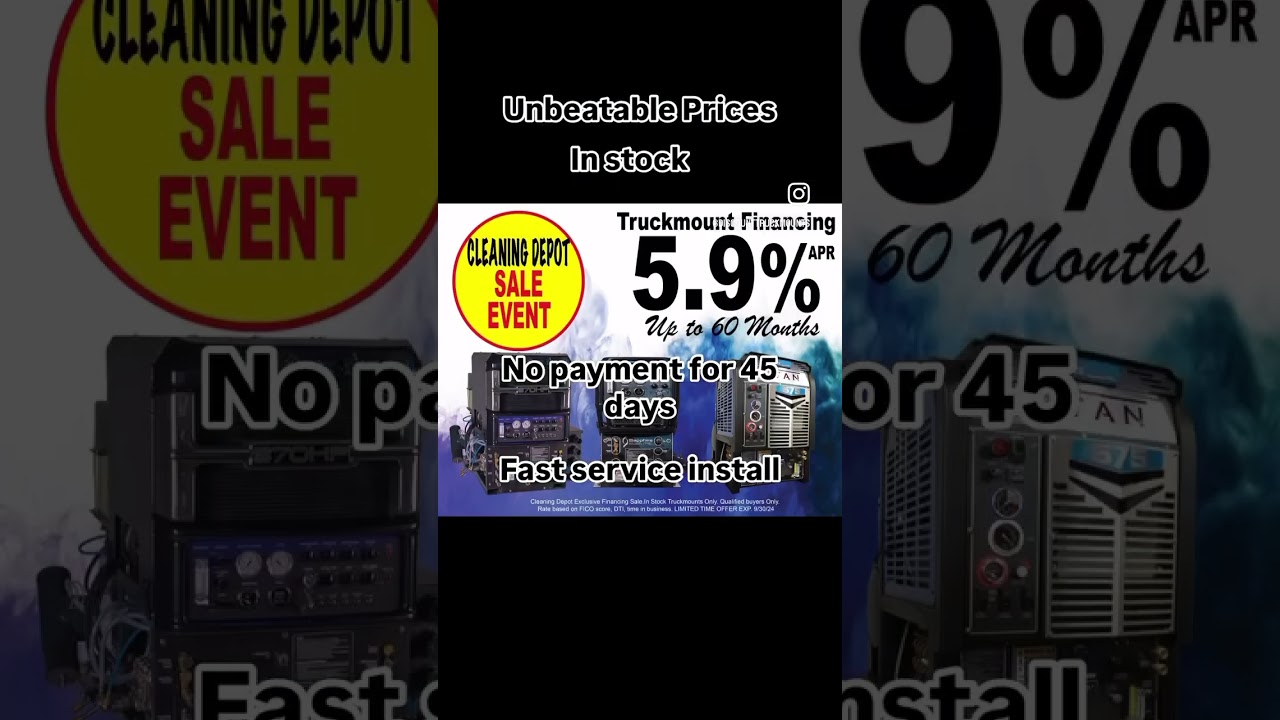 Carpet cleaning Truckmount machines in stock #truckmount #carpetcleanermachine