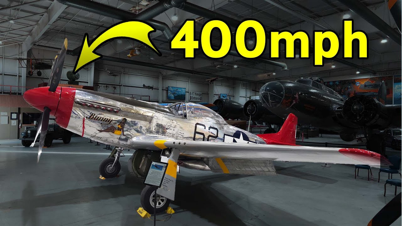 Я летаю на настоящем P51 Mustang