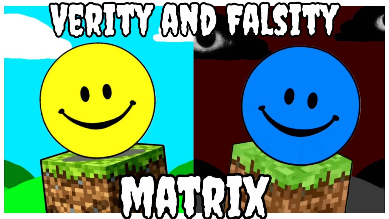 My Sprunki OC: Verity (Matrix Verity) and Falsity (Matrix Falsity) Together