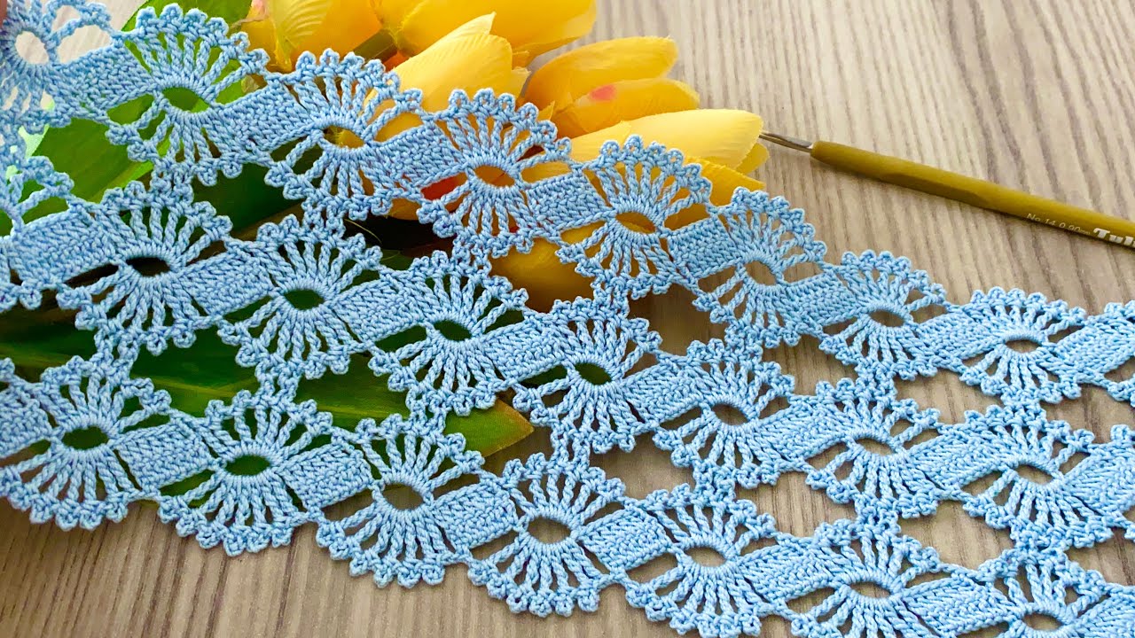 This Crochet Pattern is Amazing ❗️Multi-Purpose Piece Lace Tutorial