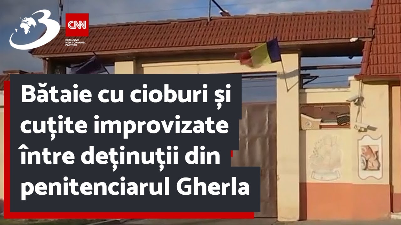 Bătaie cu cioburi și cuțite improvizate între deținuții din penitenciarul Gherla