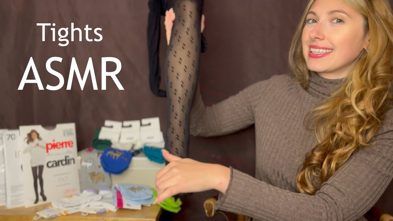 Choosing the perfect tights 🧦 ASMR Role Play
