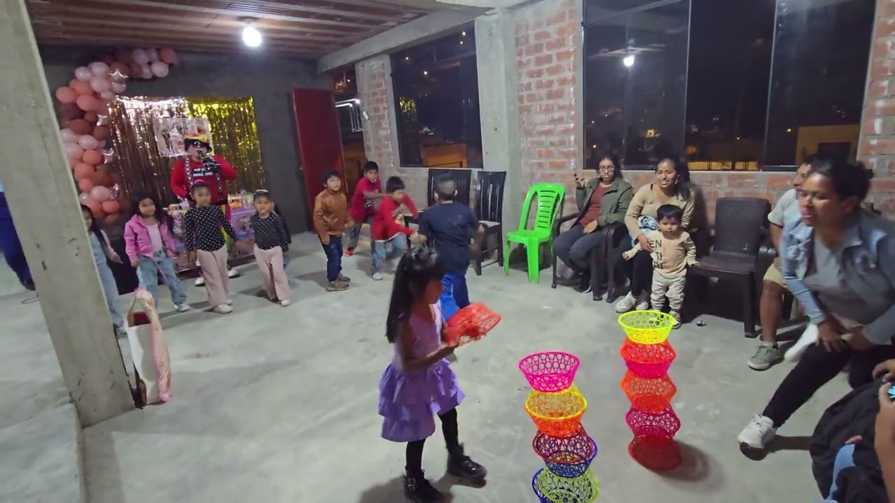 Cumpleaños de ballerina capuchina parte 3 de mi prima cataleya 