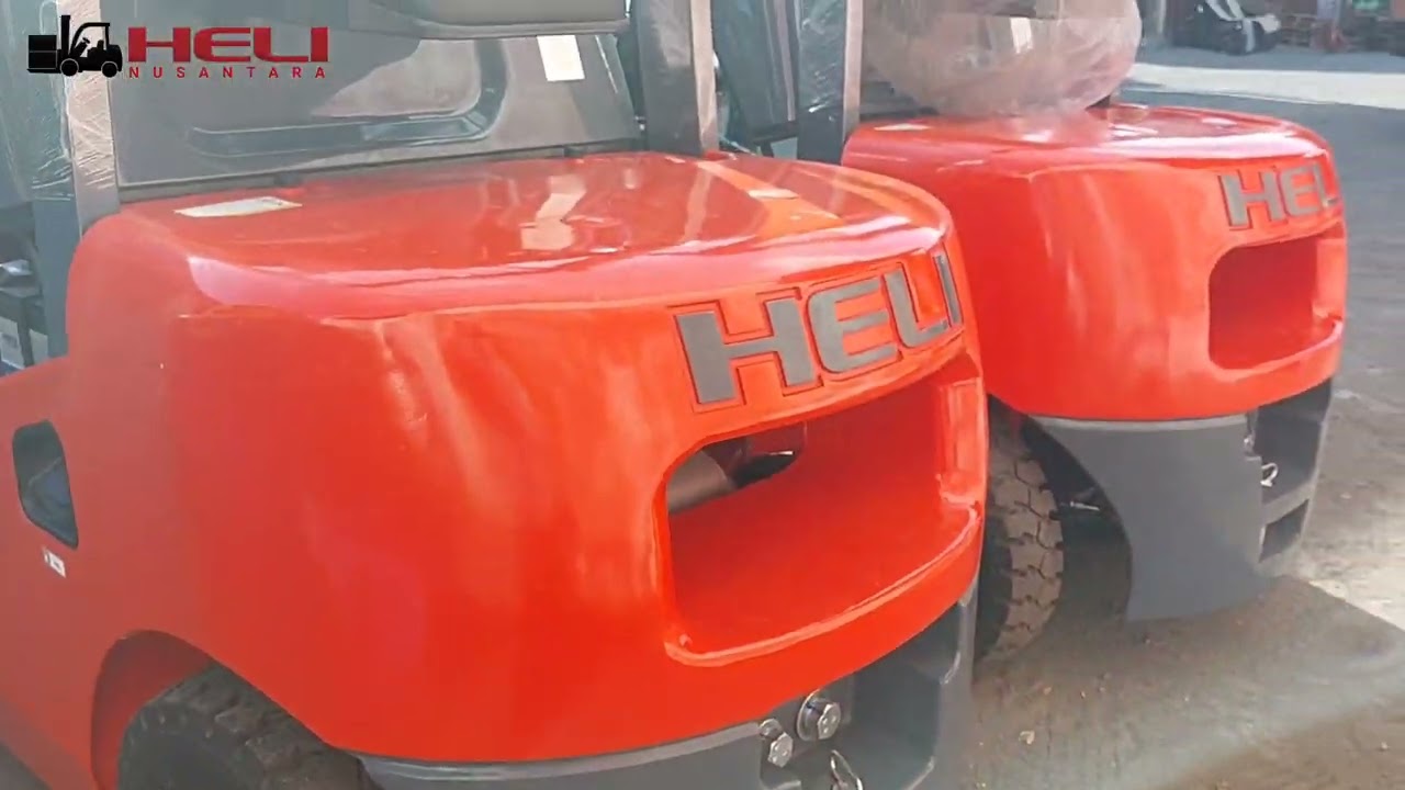 Forklift Diesel HELI 3 ton mesin Quanchai 490 - Harga paling murah (Eps.05 - 2022)