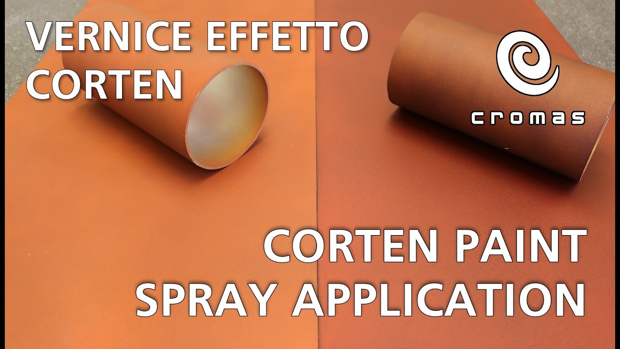 Vernice Effetto Corten - Tutorial Applicazione a spruzzo