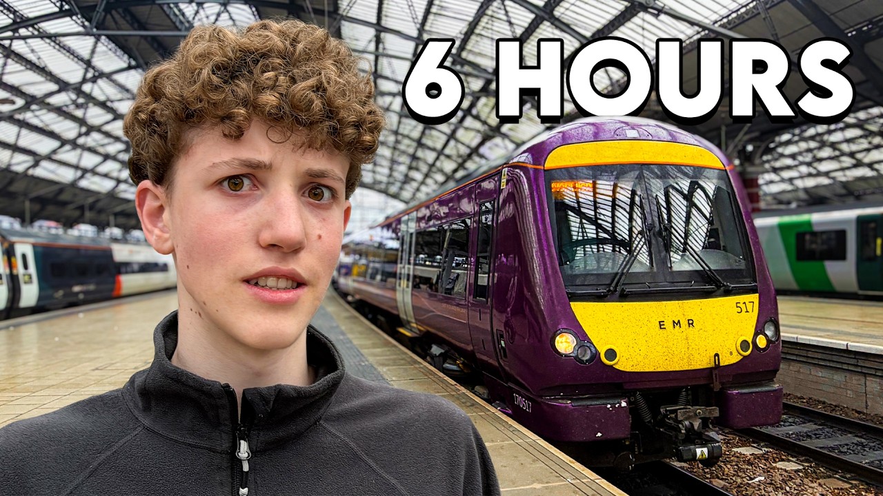 Can I survive the UK's LONGEST Regional Train Journey?