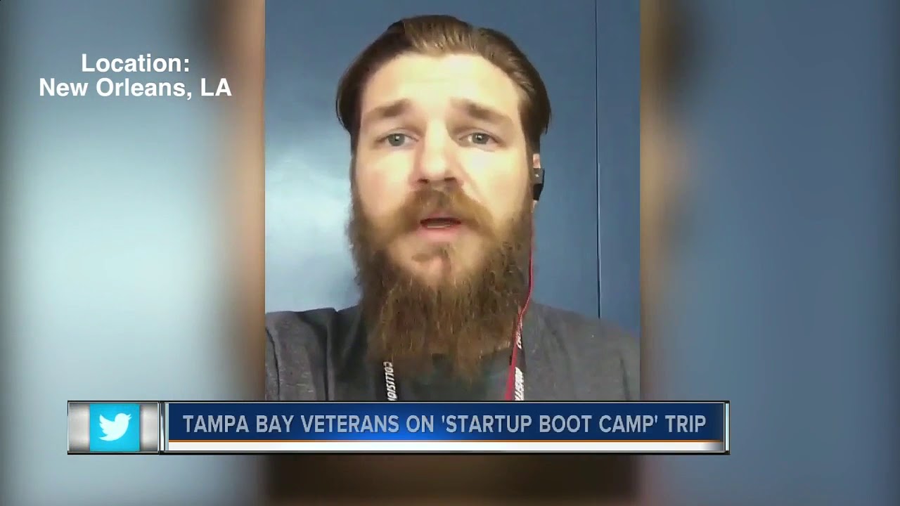 Tampa Bay Area military veterans learning how to start their own business in a unique way