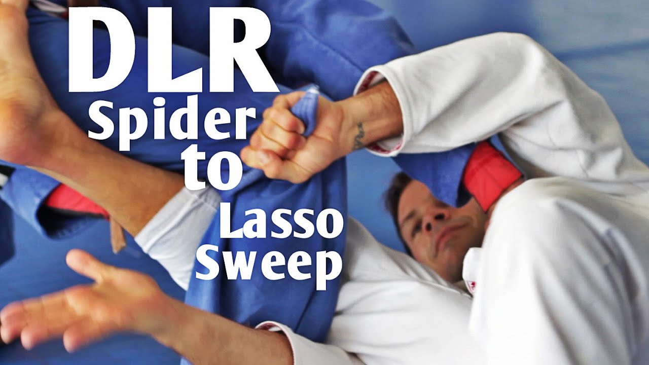 De La Riva / Spider Guard to Lasso Sweep Jiu Jitsu Techniques with Flavio Almeida