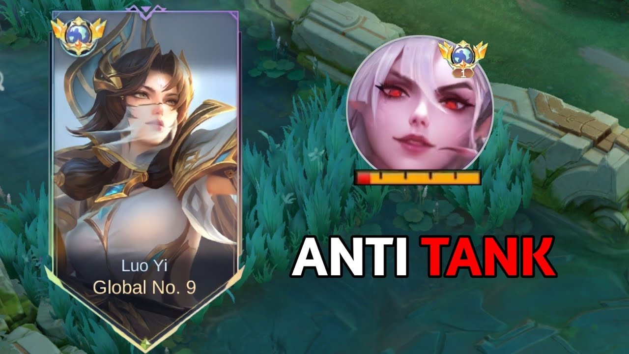 THIS ILLEGAL LUO YI BUILD DESTROYS EVERY TANK💀 (NO ONE SURVIVES) | LUO YI BEST BUILD 2026 | MLBB