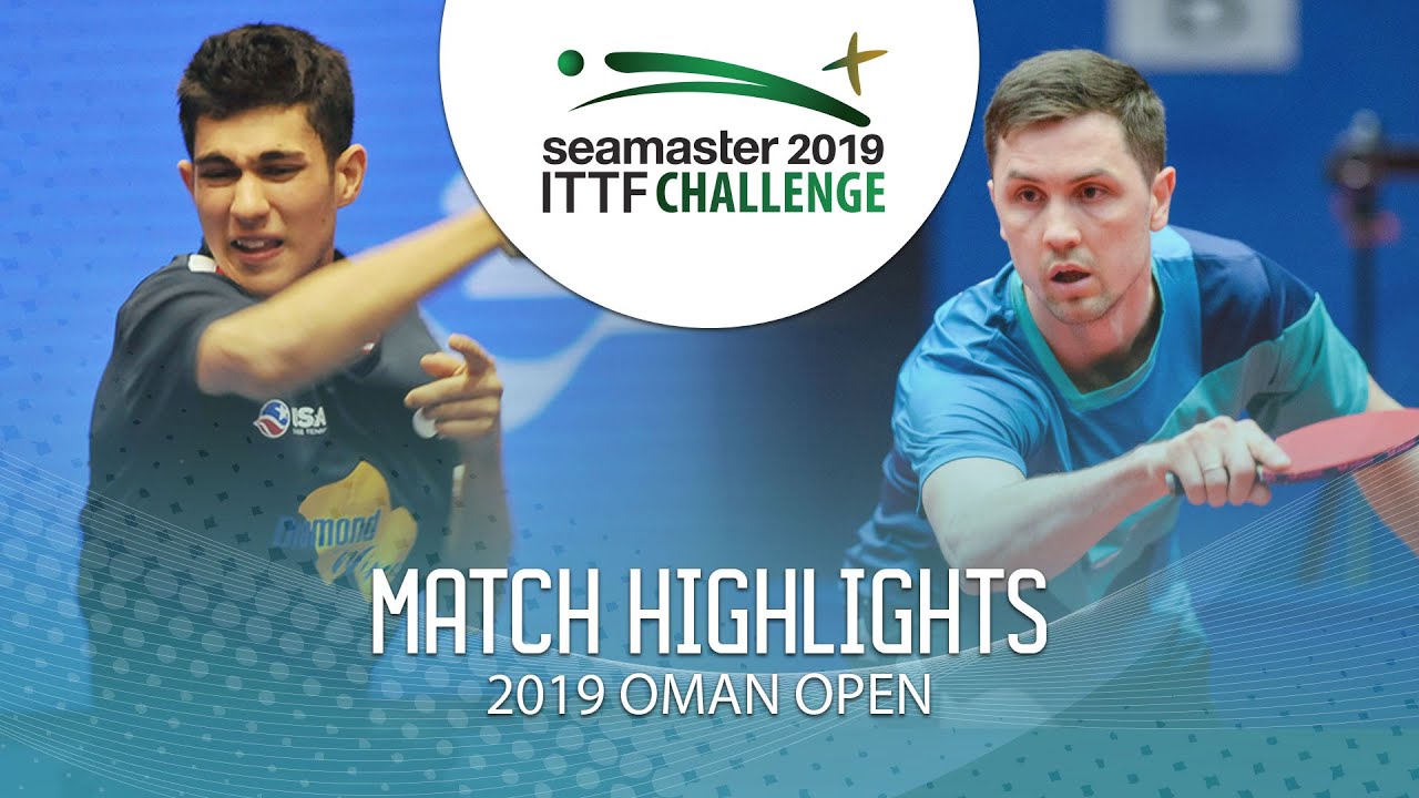 Kanak Jha vs Alexey Liventsov | 2019 ITTF Challenge Oman Open Highlights (R32)