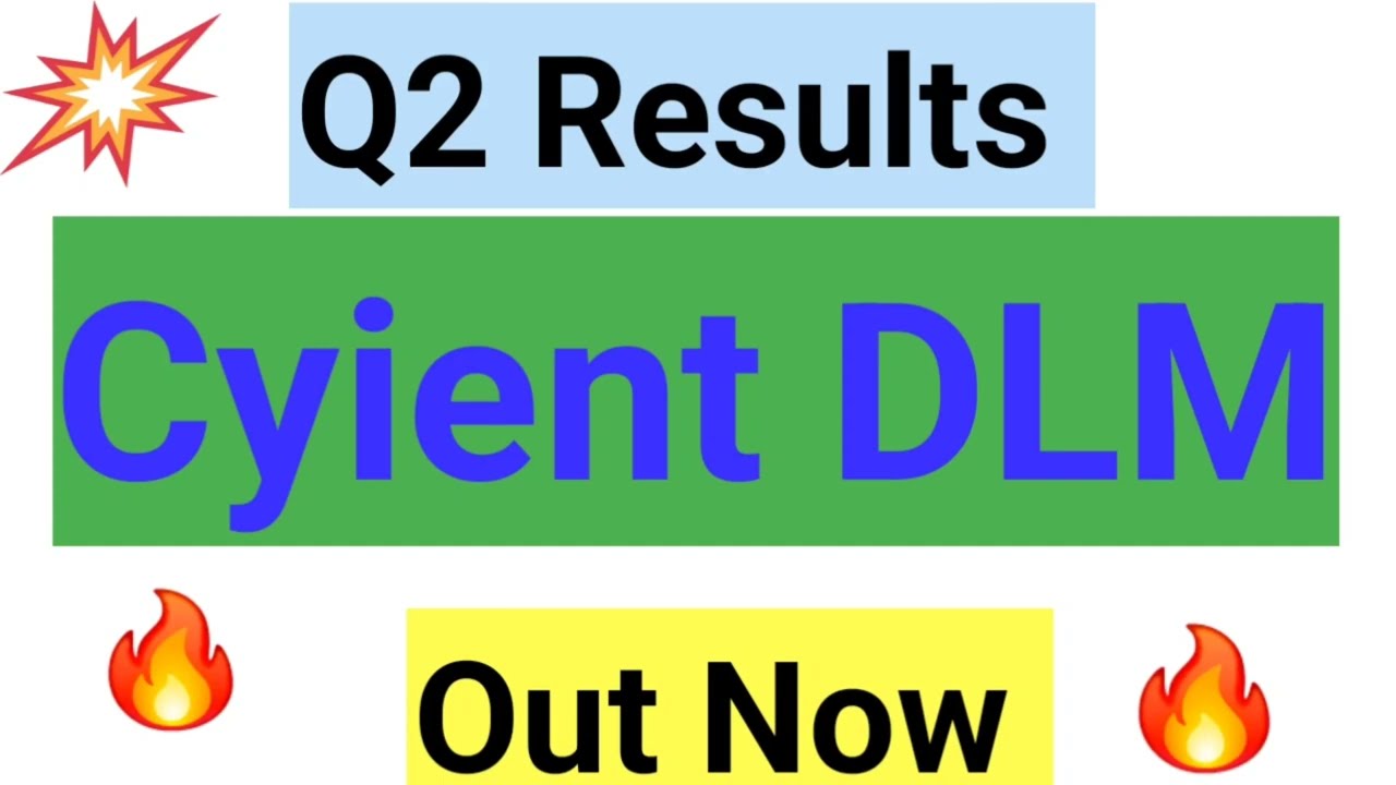 Cyient DLM Q2 results  stock market news results 