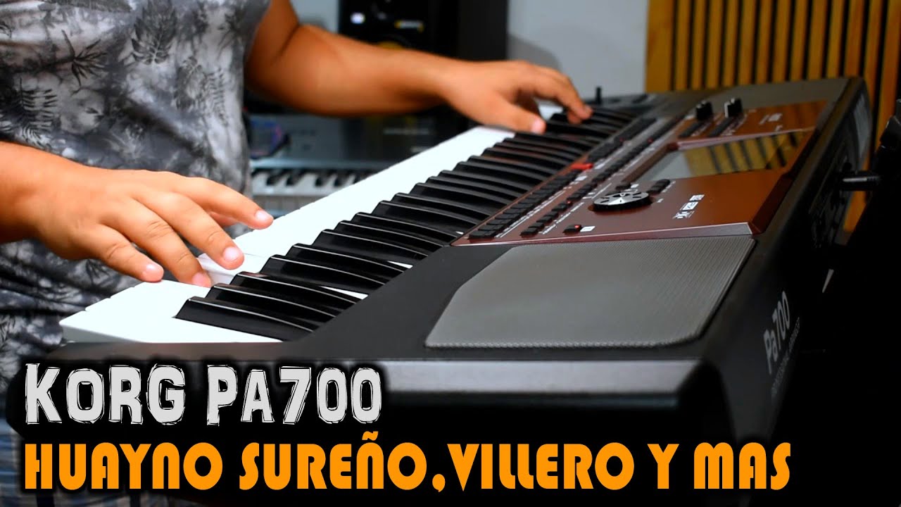 MIX HUAYNO SUREÑO Y VILLERO ➤ KORG PA700, PA1000, PA4X🔥 | SAMPLES SUREÑOS✔