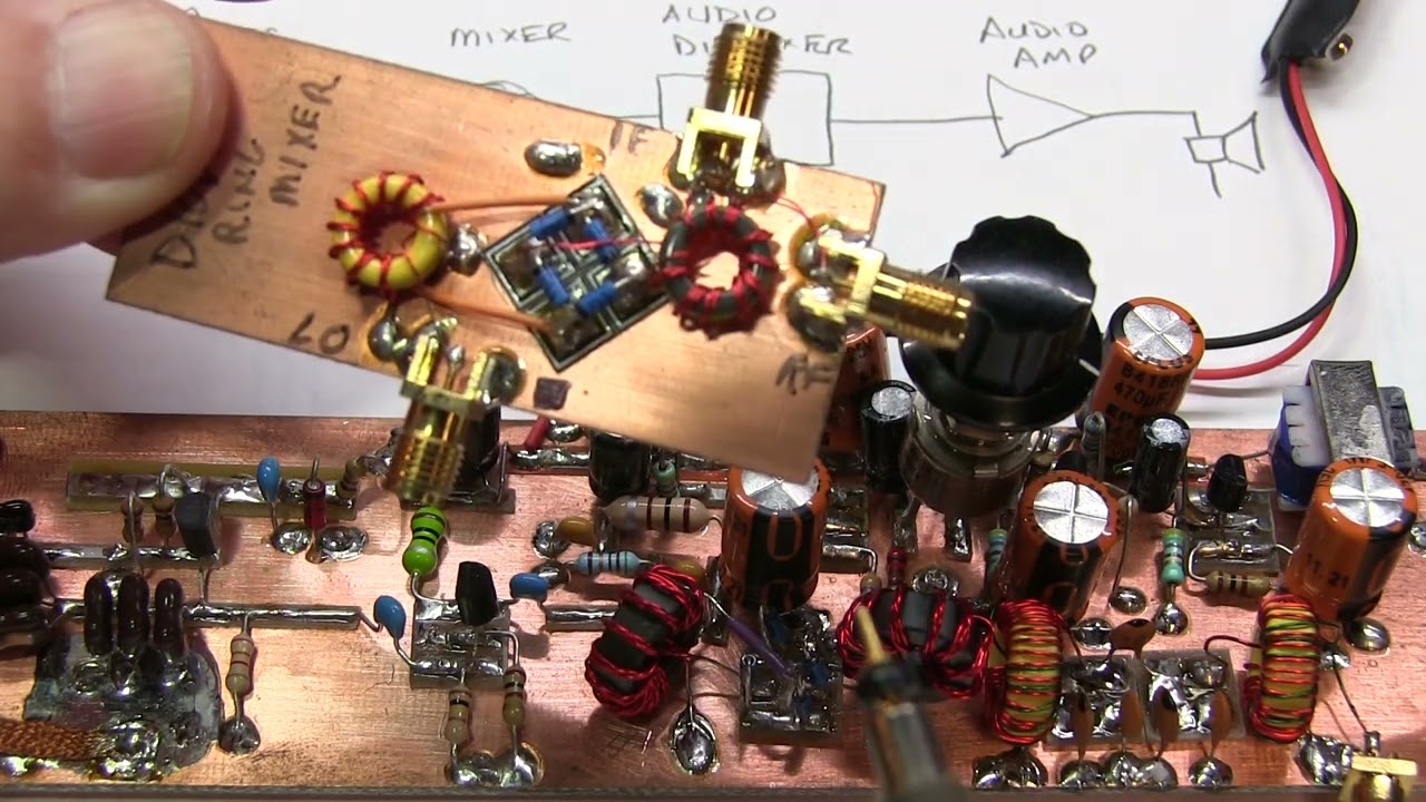 #398: My  build of the SolderSmoke Challenge Direct Conversion Receiver for 40m