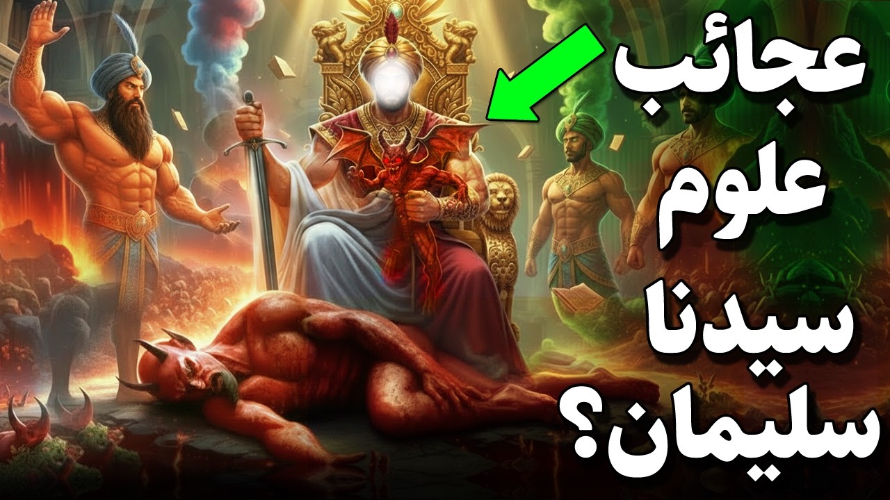 عجائب علوم سيدنا سليمان ! وكيف تحكم فى مملكة الجان ، وهل يمكن تعلم هذا العلوم فى يومنا هذا ؟!