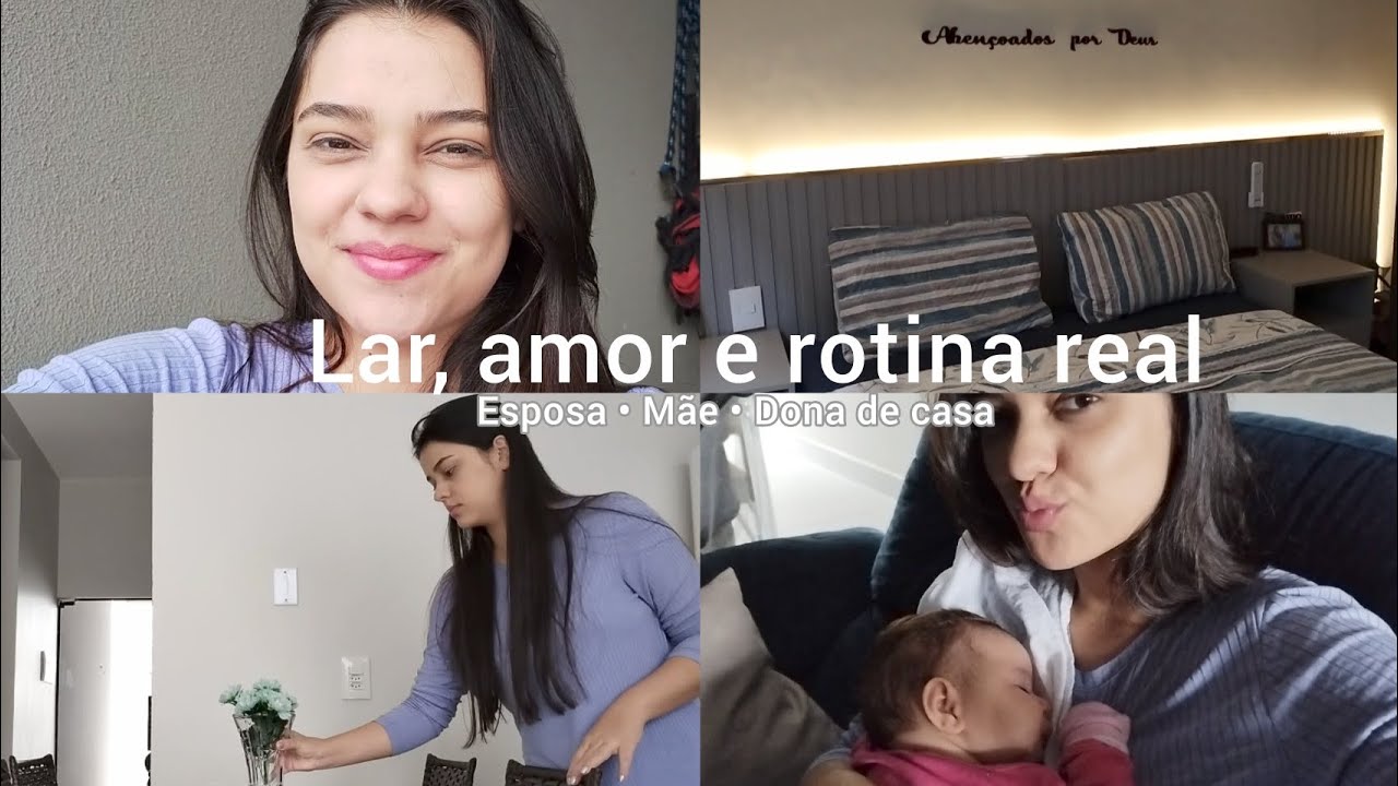 Minha rotina sendo esposa, mãe e dona de casa | VLOG
