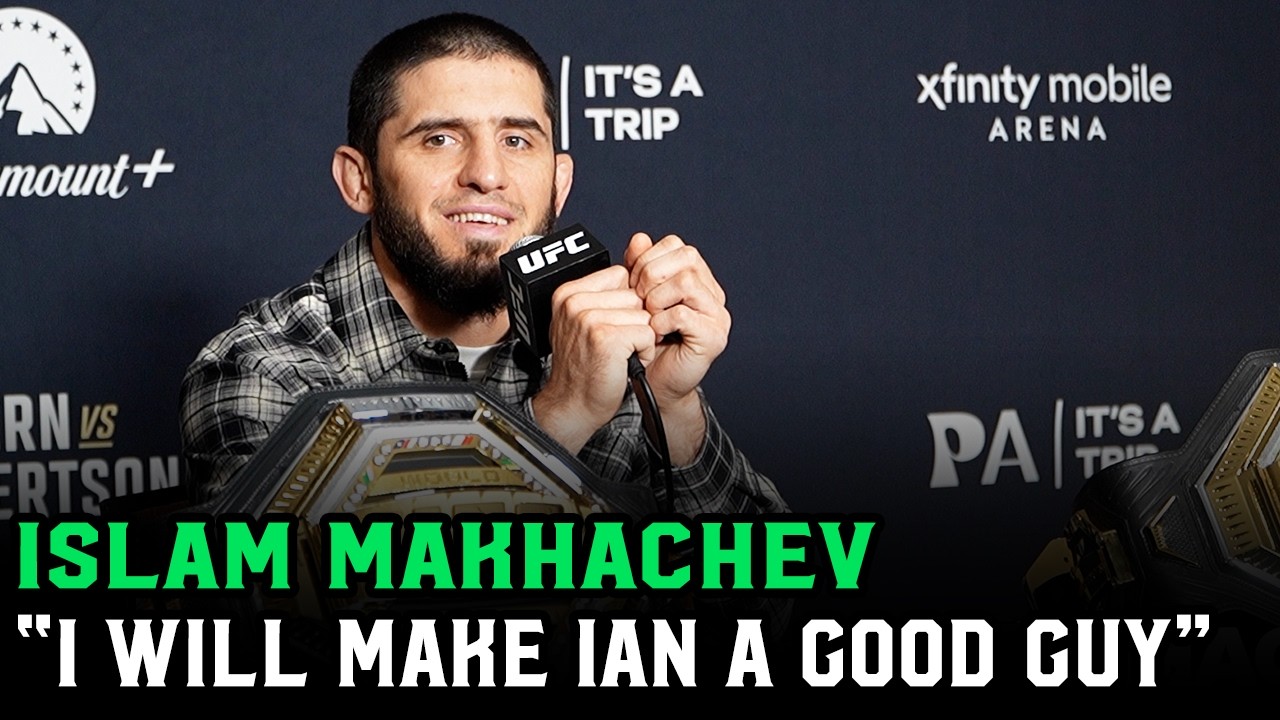 Islam Makhachev: &ldquo;Ian Garry acts like a bad boy; I&rsquo;ll make him a good boy&rdquo;