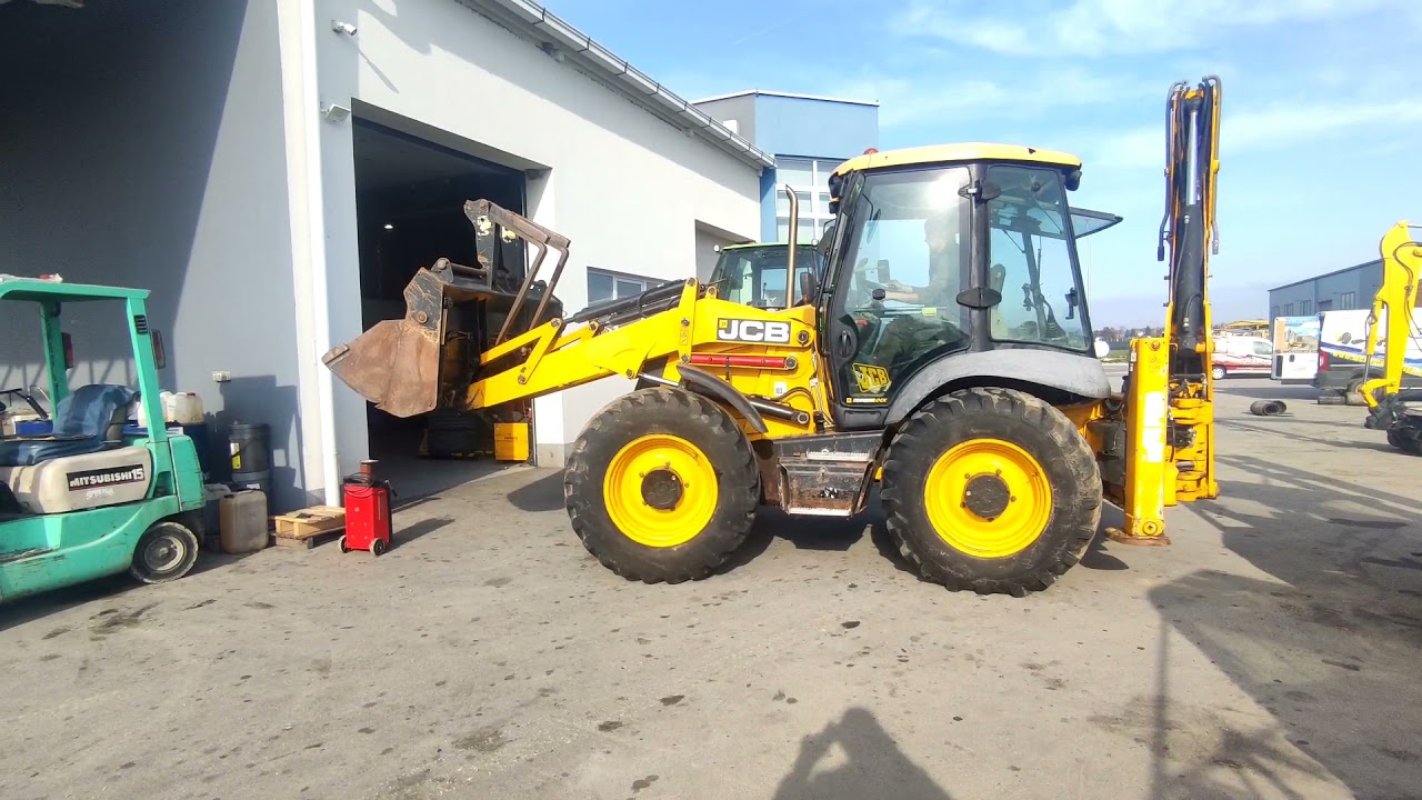 JCB 4cx eco brake problem part 3, brake pressure light, replacing pressure accumulator