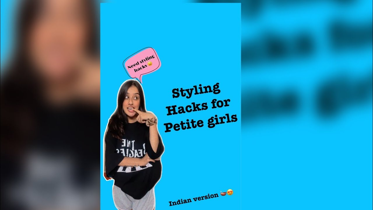 Styling hacks for petite girls|| Indian version #shorts #youtubeshorts #fashion #hacks #fyp