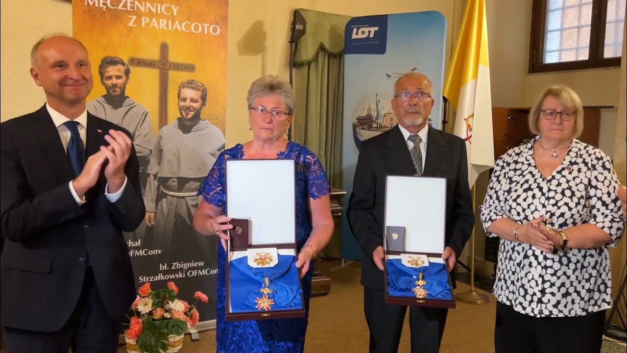 Ordery dla męczennik&oacute;w z Pariacoto  - 22.06.23 - Przekazanie order&oacute;w - Kuria Generalna - Rzym