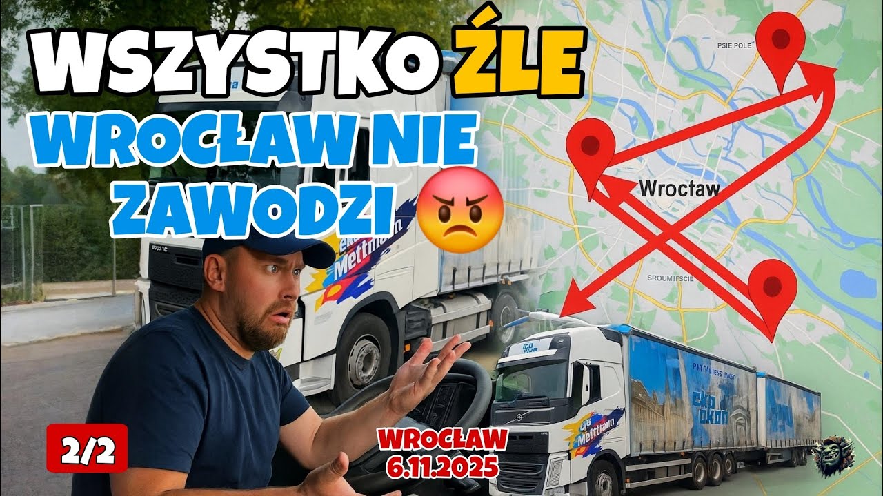 #113 Totalny BAŁAGAN we WROCŁAWIU! Klient zmienia adresy i wszystko się sypie 😡🚛