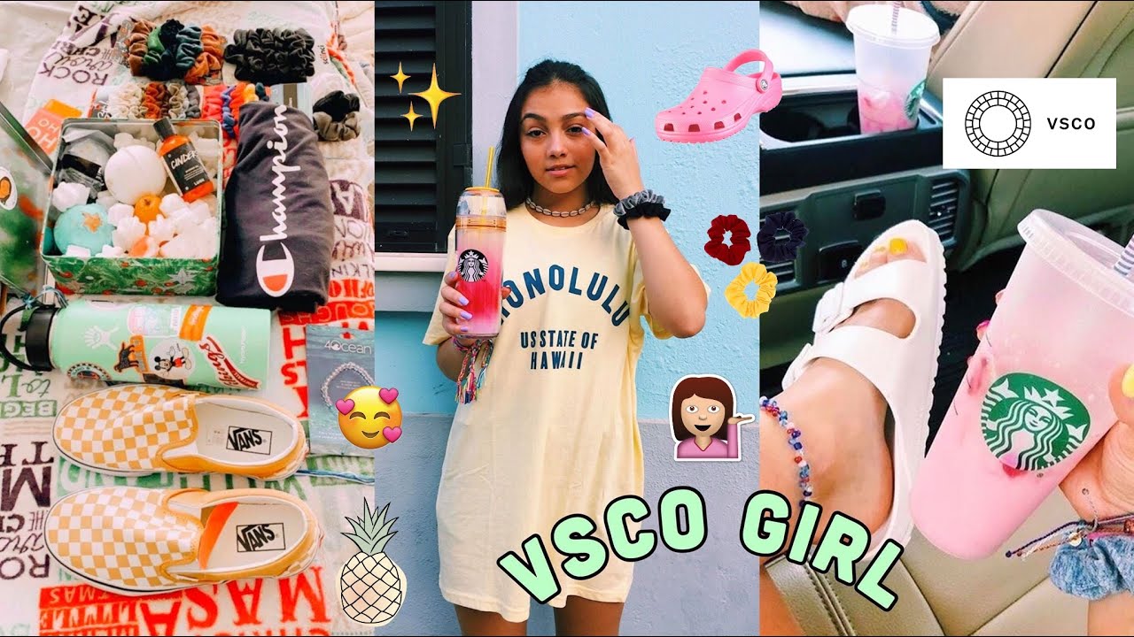 Me TRANSFORMANDO em uma  VSCO GIRL!!✨| Lah Rios
