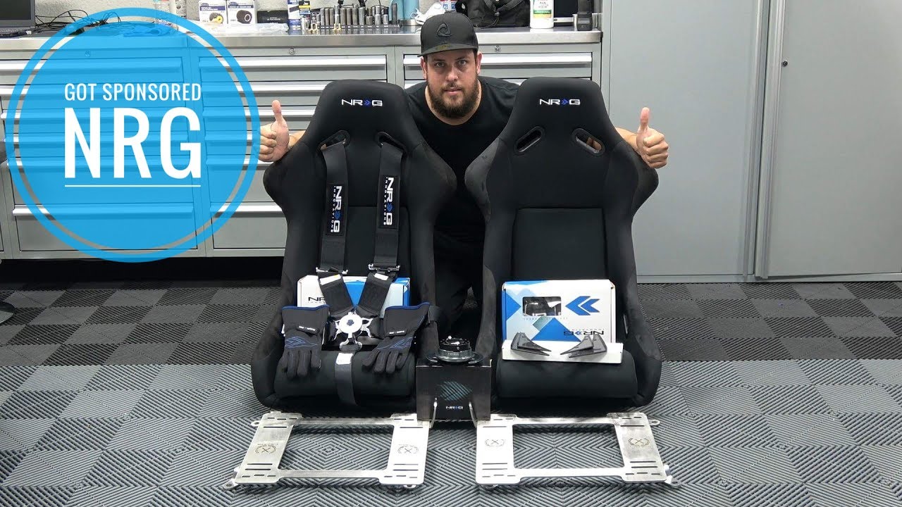 GOT NEW SEATS FOR MY E36 DRIFTCAR