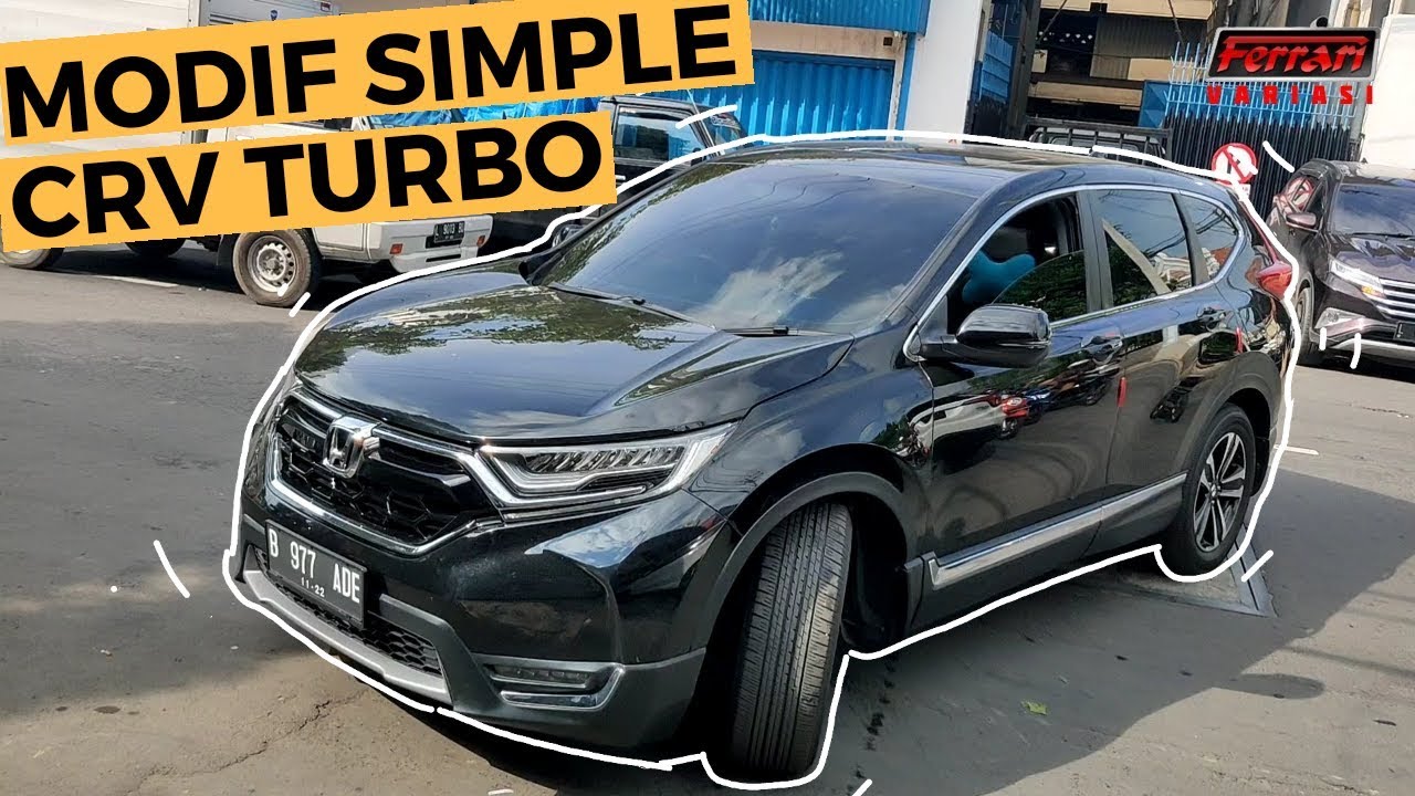 AKSESORIS CRV TURBO LUAR DALAM DAN AUDIO | FERRARI VARIASI SURABAYA