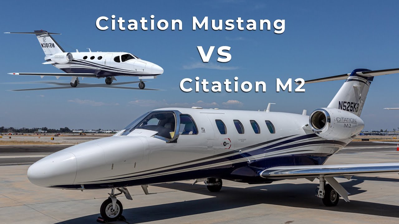 #52 Сравнение Cessna Citation | Mustang против M2